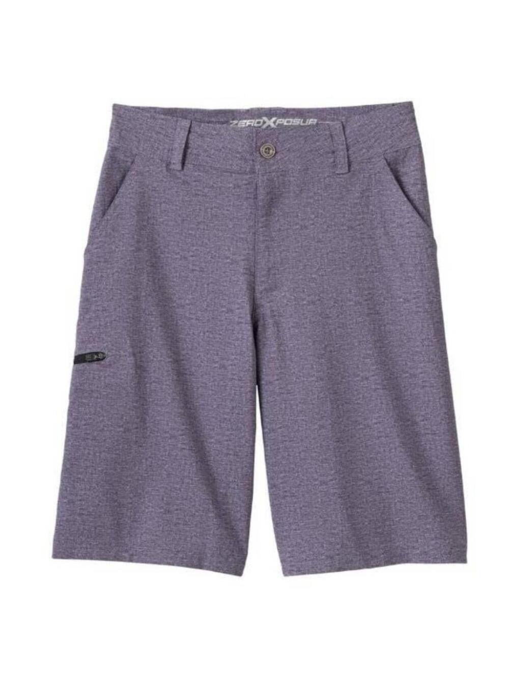 Zeroxposur Skate Shorts 8 Boys Adjustable Waist Gray Heather Summer 4 Pocket